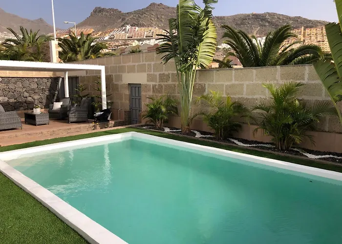 Vanesa Luxury Private With A Heated Pool, 4 Bedrooms And 4 Bathrooms * Costa Adeje (Tenerife)